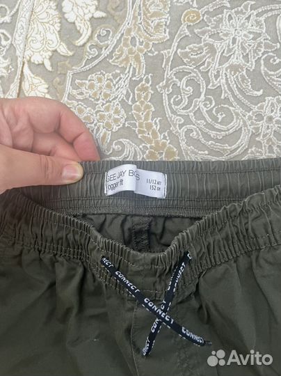 Брюки джоггеры на 10-11 лет