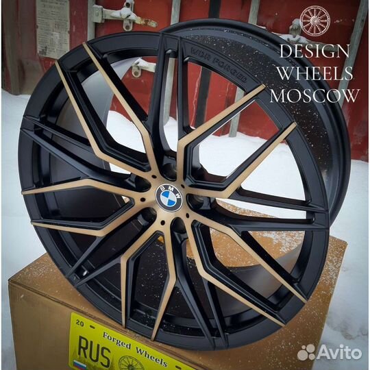 Кованые диски R21 на BMW X5 X6 X7 X5M X6M