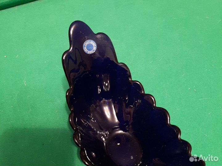 Ваза цветное стеклоссср новая