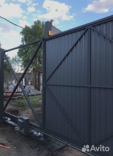 Ворота для коттеджа 4,6*2