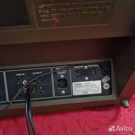 Катушечный магнитофон Теас X-10R