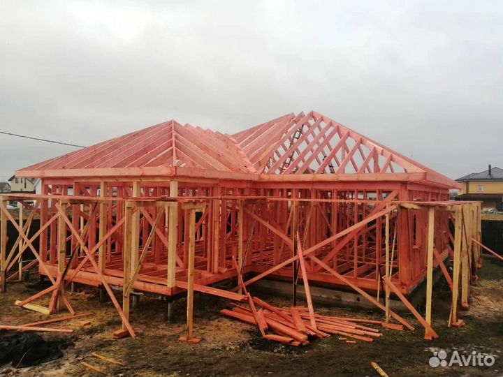 Строительство каркасных домов под ключ