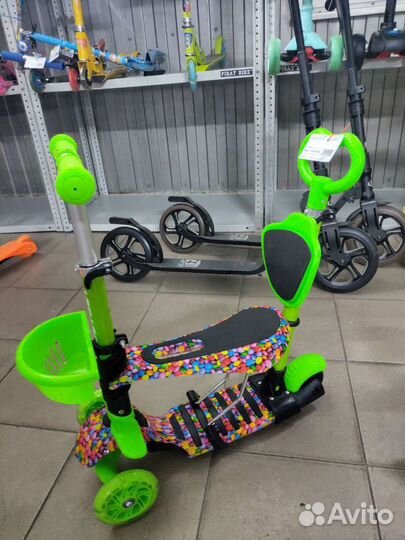 Самокат детский трехколесный 5-1