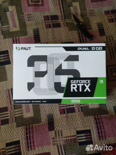 Видеокарта Palit nvidia RTX 3050 Dual