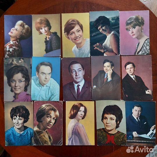 Открытки актеров. 294 шт