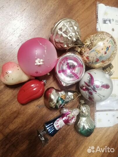 Елочные игрушки СССР