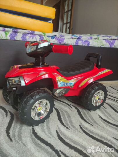 Детский квадроцикл, машинка каталка