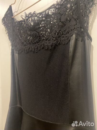 Кофта с кожаной баской Love Republic