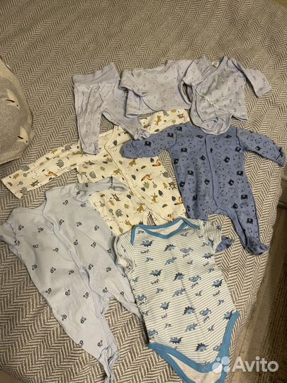 Детские вещи пакетом 56 62 для мальчика