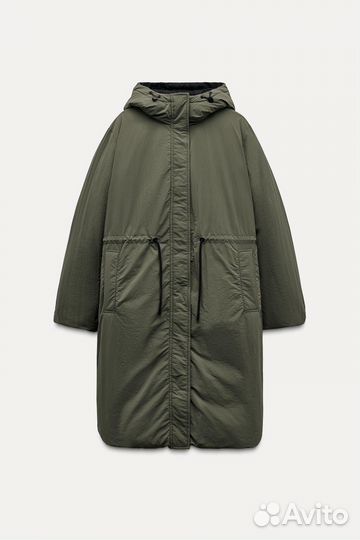 Длинная куртка Zara