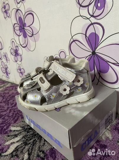 Босоножки для девочки 22 размер
