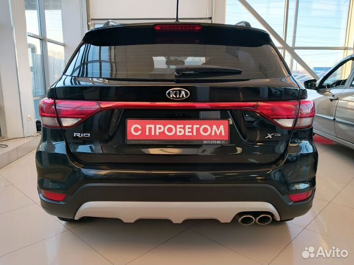 Kia Rio X-Line 1.6 AT, 2018, 89 307 км
