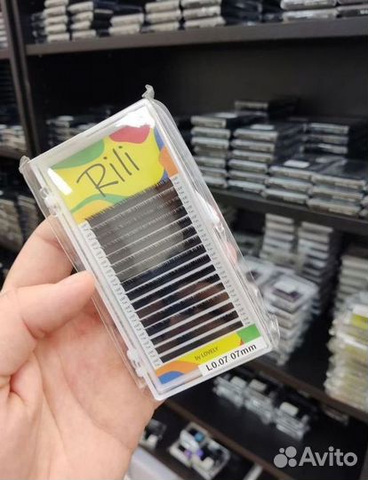 Ресницы для наращивания Rili \ и расходка