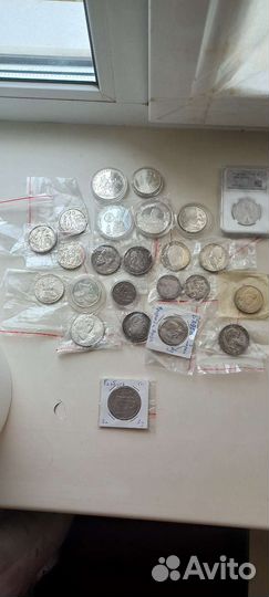 Коллекция Серебряных монет Оригиналы