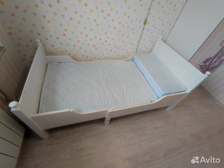 Детская кровать IKEA лексвик бу