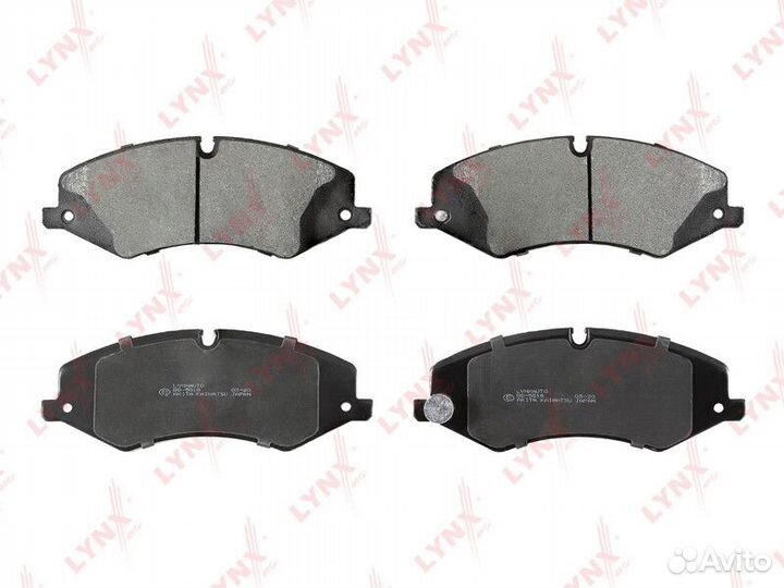 Колодки тормозные дисковые lynxauto BD-5018