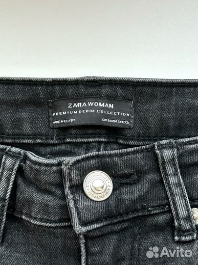 Джинсы Zara premium denim 34