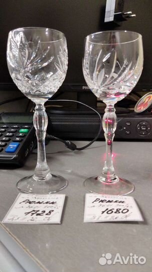 Рюмки хрустальный набор