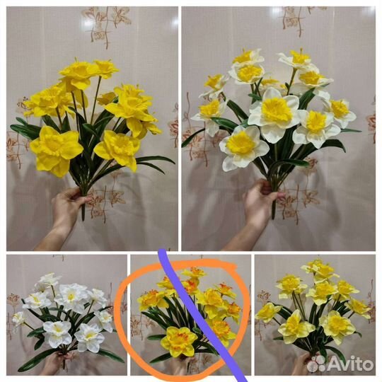 Букет из искусственных цветов