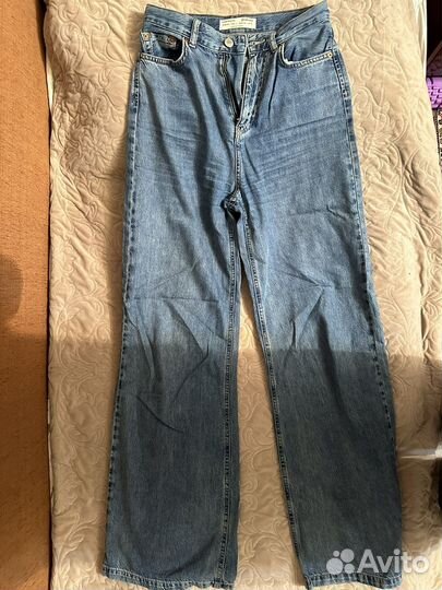 Джинсы wide leg