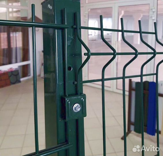 Сетка для забора 3d