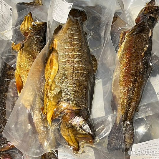 Форель горячего копчения