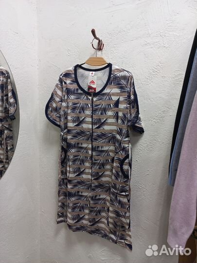 Халат женский, с 50 по 58 размеры, хлопок