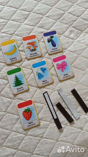 Английский алфавит на карточках