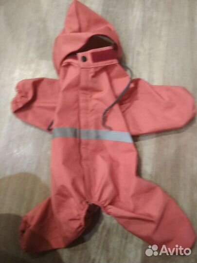 Комбинезон дождевик для собаки