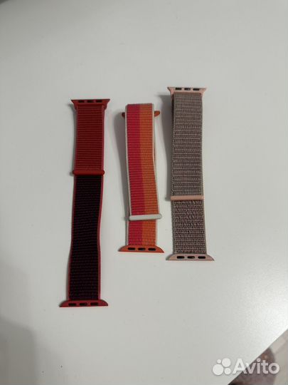Apple watch тканевый ремешок