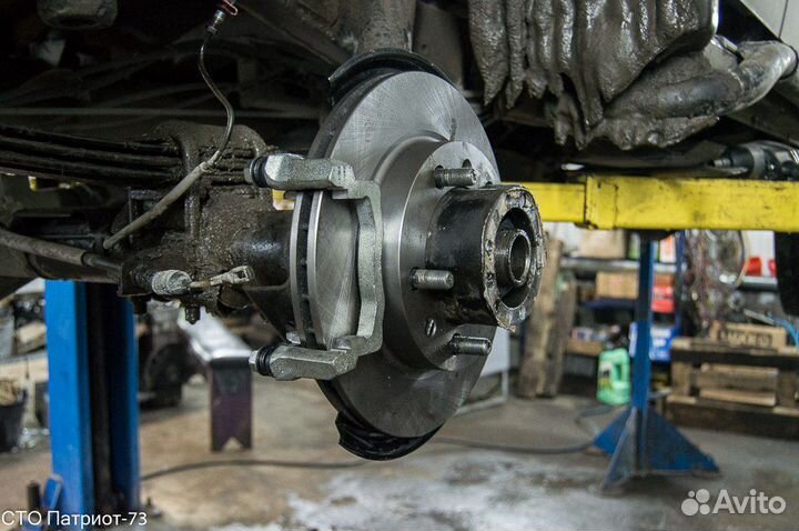 Дисковые тормоза УАЗ Патриот с 2013 года зад. мост