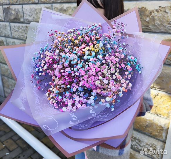 Букет из гипсофилы