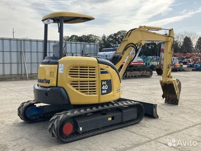 Мини-экскаватор Komatsu PC40MR-3, 2015