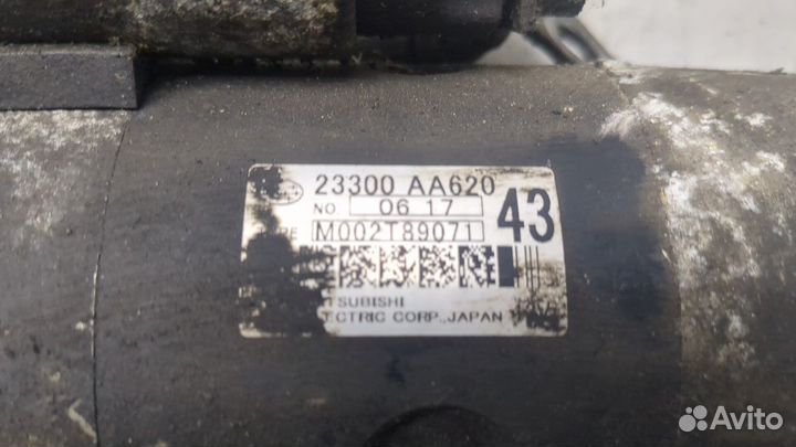 Стартер Subaru Forester (S12), 2010