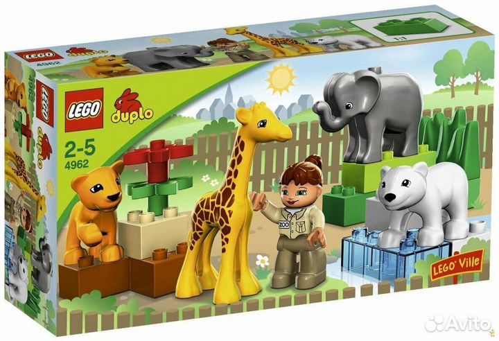 Lego duplo зоопарк