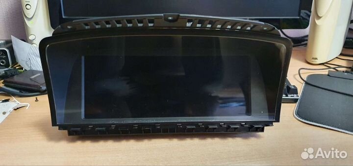 BMW 7 E65 E66 экран, монитор mmi рестайл