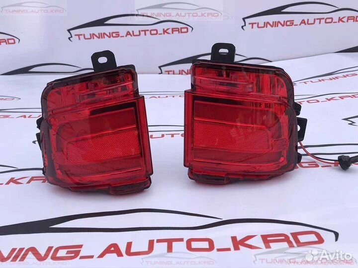 Катафоты в задний бампер Toyota LC 200 K6626