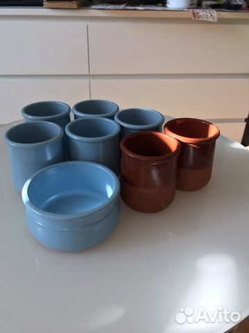 Горшочки керамические Cermer и стеклянные