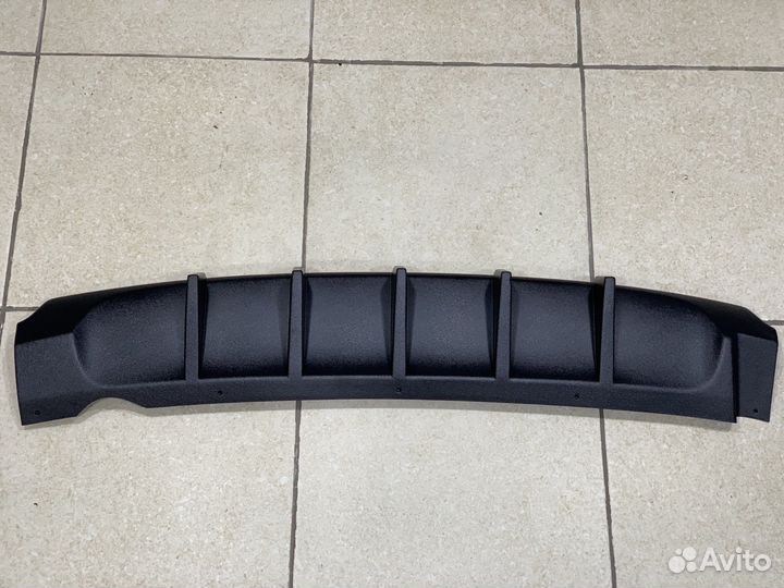 Диффузор заднего бампера на приору