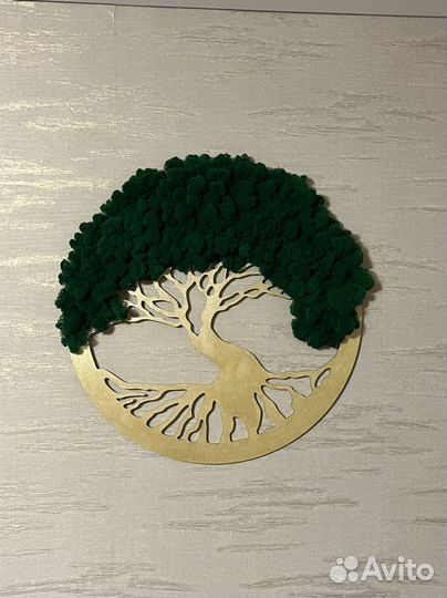 Дерево из мха (стабилизированный мох)
