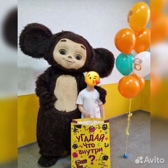 Ростовая кукла чебурашка, кот, единорог, кукла лол