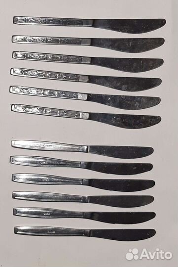 Ложки, ножи и вилки нержавейка