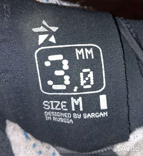 Гидрокостюм Sargan 3мм