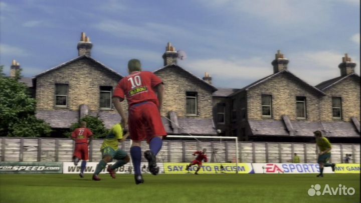 FIFA 08, б/у, множ.царап., без обложки, английский