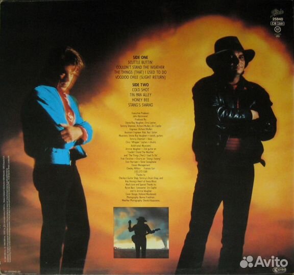 LP Stevie Ray Vaughan – Couldn't Stand The Weather