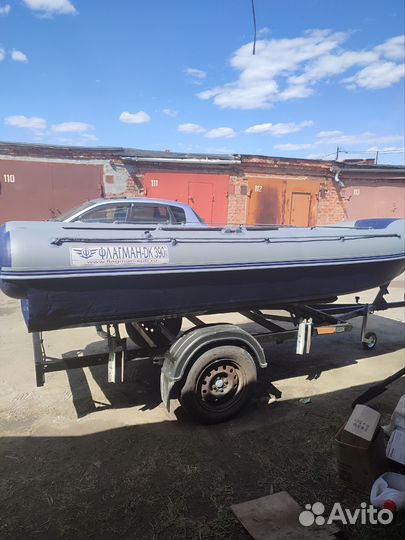 Лодка флагман DK390 igla нднд
