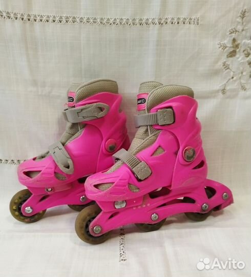 Роликовые коньки детские раздвижные
