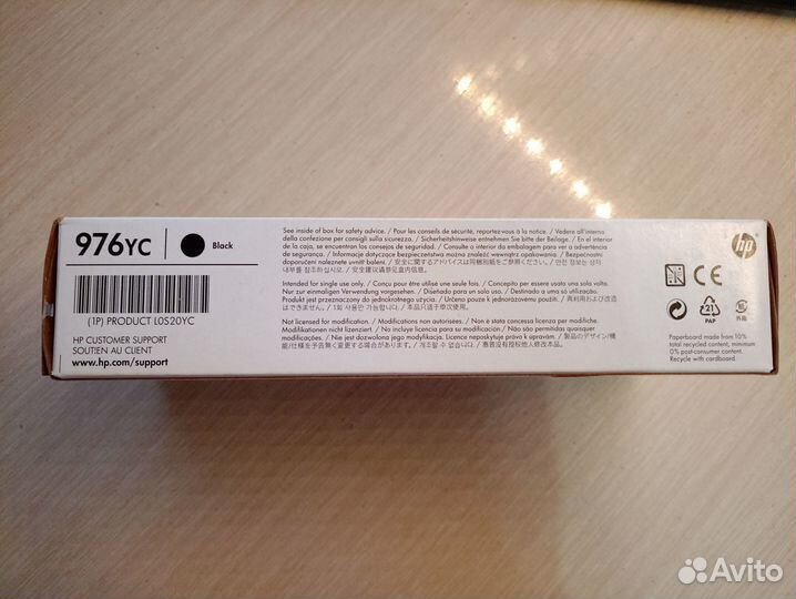 Картридж HP 976YC black для HP