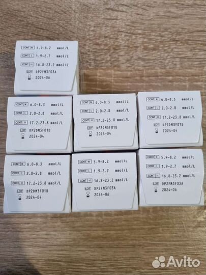 Тест полоски контур тс 50