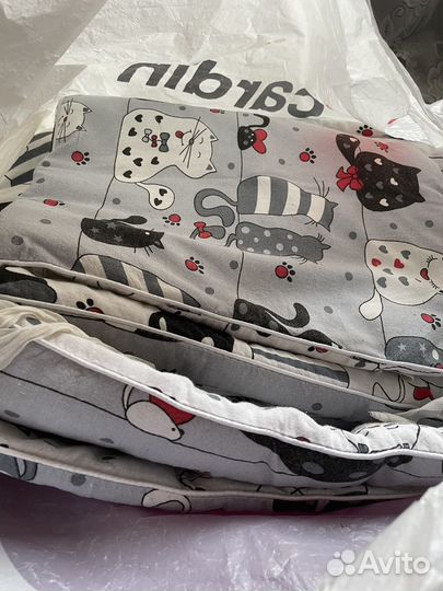 Бортики в детскую кроватку